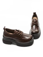 Pantofi Casual Dama din piele naturala 10829 BROWN | FORMAZIONE