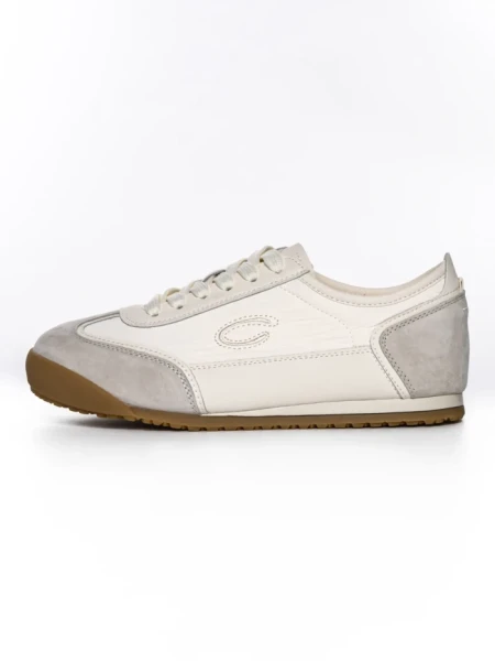 Pantofi Sport Dama din piele naturala KM0820 CREAM | ADVANCER