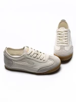 Pantofi Sport Dama din piele naturala KM0820 CREAM | ADVANCER