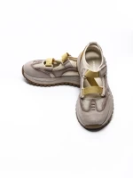 Pantofi Sport Dama din piele naturala KM3906 YELLOW | ADVANCER