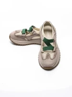 Pantofi Sport Dama din piele naturala KM3906 GREEN | ADVANCER
