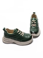 Pantofi Sport Dama din piele naturala 10785 GREEN | FRANCO GERARDO