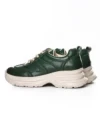 Pantofi Sport Dama din piele naturala 10785 GREEN | FRANCO GERARDO