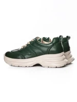 Pantofi Sport Dama din piele naturala 10785 GREEN | FRANCO GERARDO
