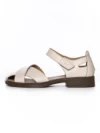Sandale Dama din piele naturala 9305-90 CREAM | ADVANCER