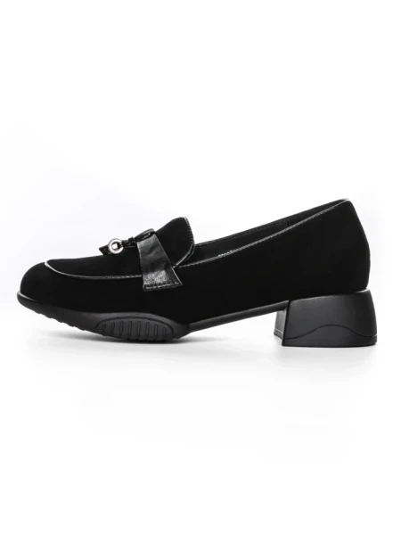 Pantofi Casual Dama din piele naturala 5820-20 BLACK | ADVANCER