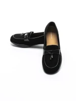 Pantofi Casual Dama din piele naturala 5820-20 BLACK | ADVANCER