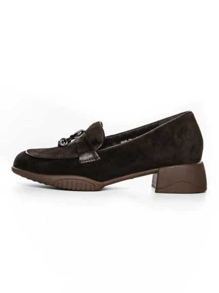 Pantofi Casual Dama din piele naturala 5820-20 COFFEE | ADVANCER