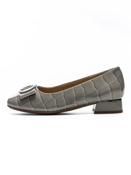 Balerini Dama din piele naturala 2321-90 GREY | ADVANCER