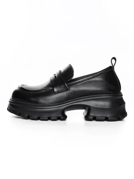 Pantofi Casual Dama din piele naturala 8307 BLACK | ADVANCER