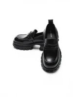 Pantofi Casual Dama din piele naturala 8307 BLACK | ADVANCER