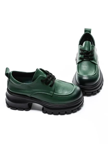 Pantofi Casual Dama din piele naturala 8305 GREEN | ADVANCER