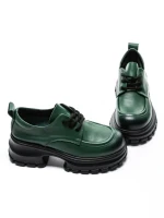 Pantofi Casual Dama din piele naturala 8305 GREEN | ADVANCER