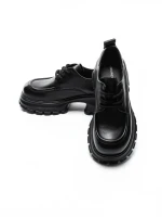 Pantofi Casual Dama din piele naturala 8305 BLACK | ADVANCER