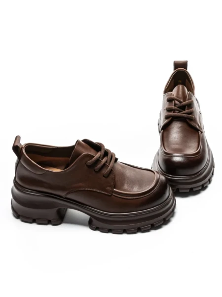 Pantofi Casual Dama din piele naturala 8305 BROWN | ADVANCER