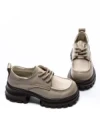 Pantofi Casual Dama din piele naturala 8305 CREAM | ADVANCER