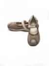 Pantofi Casual Dama din piele naturala KM9205 KHAKI | ADVANCER