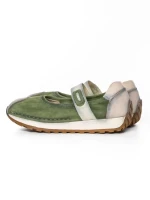 Pantofi Casual Dama din piele naturala KM9205 GREEN | ADVANCER