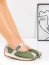 Pantofi Casual Dama din piele naturala KM9205 GREEN | ADVANCER