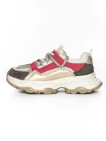 Pantofi Sport Dama din piele naturala 5A617 PINK | ADVANCER