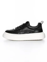 Pantofi Sport Barbati din piele naturala 5312 BLACK | ADVANCER