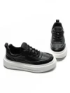 Pantofi Sport Barbati din piele naturala 5312 BLACK | ADVANCER