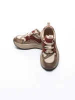 Pantofi Sport Dama din piele naturala 572105 RED | FRANCO GERARDO