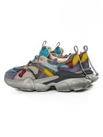 Pantofi Sport Dama din piele naturala HY5782 PURPLE-BLUE | FRANCO GERARDO