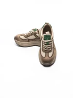 Pantofi Sport Dama din piele naturala 572103 GREEN | FRANCO GERARDO