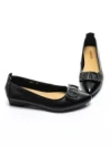Balerini Dama din piele naturala 518-1 BLACK | ADVANCER