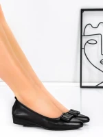 Balerini Dama din piele naturala 518-1 BLACK | ADVANCER