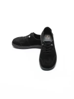 Pantofi Casual Dama din piele naturala 8736 BLACK | FORMAZIONE