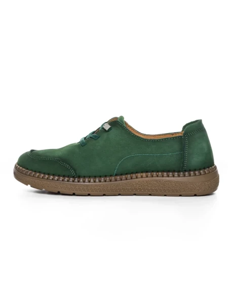 Pantofi Casual Dama din piele naturala 8736 GREEN | FORMAZIONE