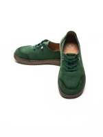 Pantofi Casual Dama din piele naturala 8736 GREEN | FORMAZIONE