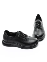 Pantofi Casual Dama din piele naturala 5712567 BLACK | ADVANCER