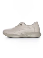 Pantofi Casual Dama din piele naturala 5712567 CREAM | ADVANCER