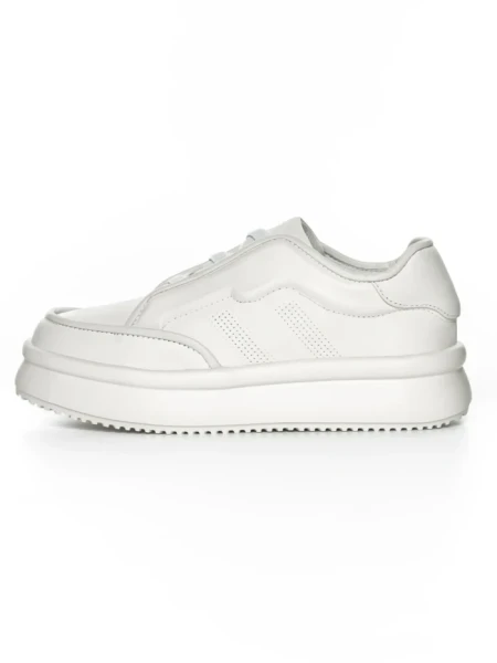 Pantofi Sport Barbati din piele naturala 5316 WHITE | ADVANCER