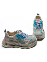 Pantofi Sport Dama din piele naturala 36823-1 GREEN | ADVANCER