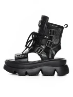 Sandale Dama din piele naturala 19633 BLACK | ADVANCER