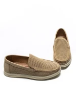 Mocasini Barbati din piele naturala F1909606-1X APRICOT | ADVANCER