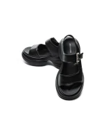 Sandale Dama din piele naturala 6818 BLACK | ADVANCER