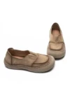 Pantofi Casual Dama din piele naturala KM5165 APRICOT | ADVANCER