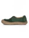 Pantofi Casual Dama din piele naturala KM5165 GREEN | ADVANCER