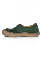 Pantofi Casual Dama din piele naturala KM5165 GREEN | ADVANCER