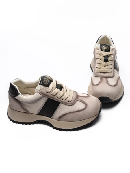 Pantofi Sport Dama din piele naturala KM3309 BLACK | ADVANCER