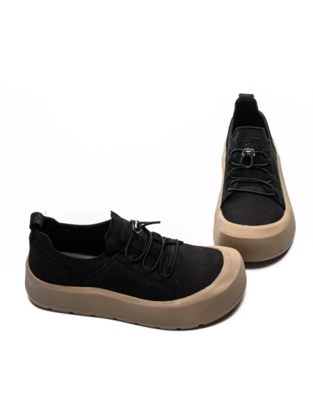 Pantofi Sport Dama din piele naturala 999 BLACK | ADVANCER