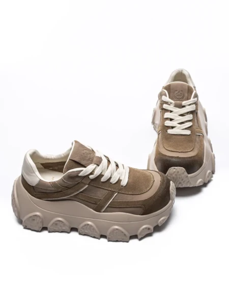 Pantofi Sport Dama din piele naturala 9805 APRICOT | FRANCO GERARDO