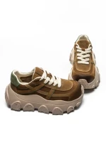 Pantofi Sport Dama din piele naturala 9805 BROWN | FRANCO GERARDO