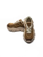 Pantofi Sport Dama din piele naturala 9805 BROWN | FRANCO GERARDO