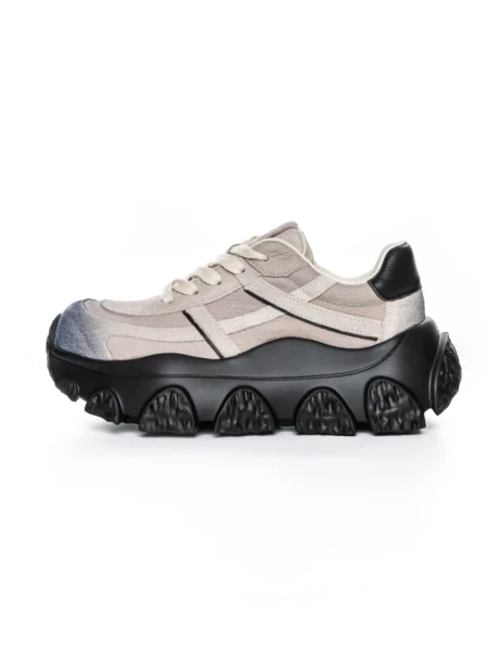 Pantofi Sport Dama din piele naturala 9805 GREY | FRANCO GERARDO